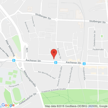 Standort der Tankstelle: ESSO Tankstelle in 50933, KOELN