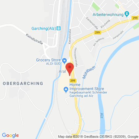 Standort der Tankstelle: ARAL Tankstelle in 84518, Garching