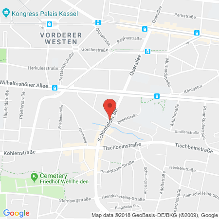Standort der Tankstelle: Calpam Tankstelle in 34121, Kassel