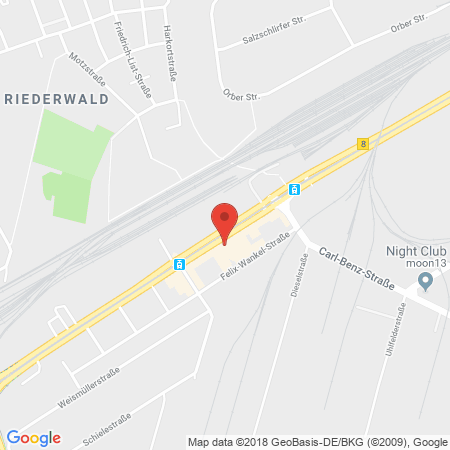 Position der Autogas-Tankstelle: Shell Tankstelle in 60314, Frankfurt/m.