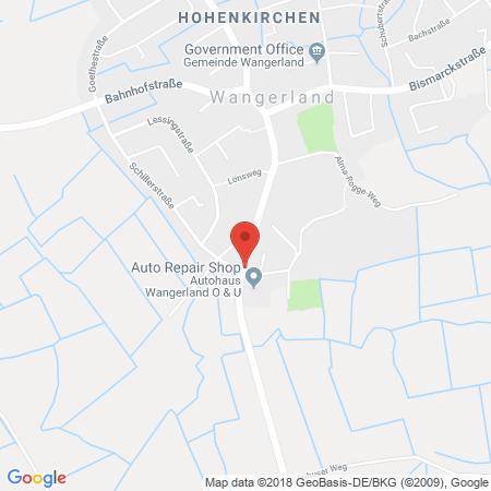 Standort der Autogas Tankstelle: Hirschfeld GmbH Esso-Station in 26434, Wangerland Hohenkirchen