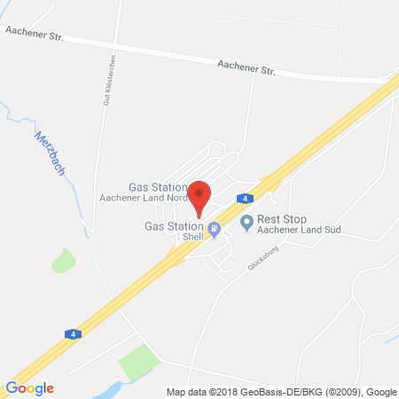 Standort der Tankstelle: Shell Tankstelle in 52249, Eschweiler