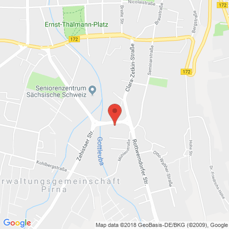 Standort der Tankstelle: ARAL Tankstelle in 01796, Pirna