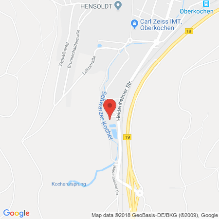 Standort der Tankstelle: ARAL Tankstelle in 73447, Oberkochen