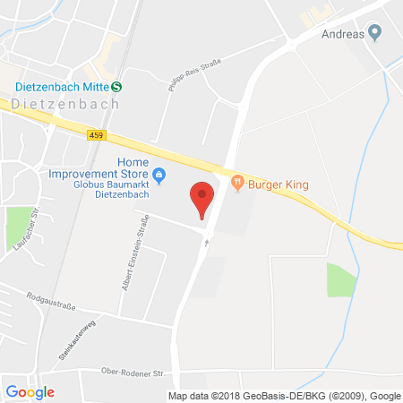 Standort der Tankstelle: JET Tankstelle in 63128, DIETZENBACH