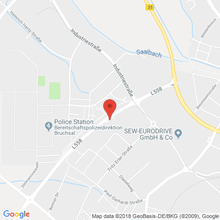 Standort der Tankstelle: Rossnagel Tankstelle Tankstelle in 76646, Bruchsal