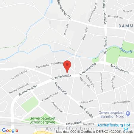 Standort der Tankstelle: TotalEnergies Tankstelle in 63741, Aschaffenburg
