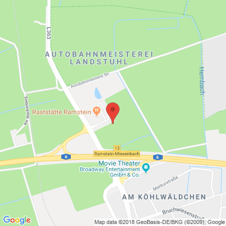 Standort der Tankstelle: Shell Tankstelle in 66877, Ramstein-Mesenbach