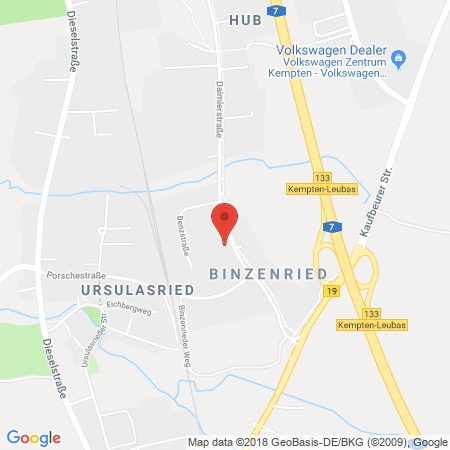 Standort der Tankstelle: Gerhard Leger GmbH - freie Tankstelle Tankstelle in 87437, Kempten
