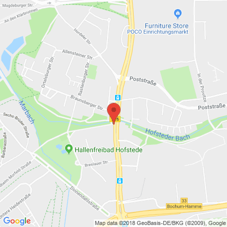 Standort der Tankstelle: STAR Tankstelle in 44809, Bochum