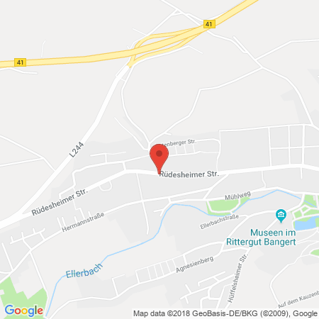 Position der Autogas-Tankstelle: Shell Tankstelle in 55545, Bad Kreuznach