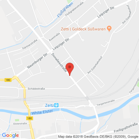 Position der Autogas-Tankstelle: City Autohaus Zeitz GmbH in 06712, Zeitz