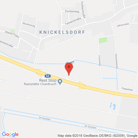 Position der Autogas-Tankstelle: Shell Tankstelle in 47877, Willich
