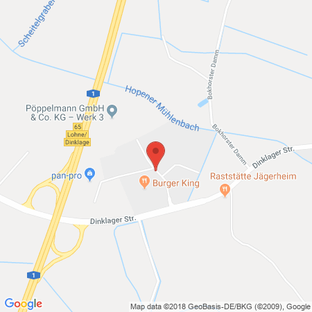 Position der Autogas-Tankstelle: Shell Tankstelle in 49393, Lohne