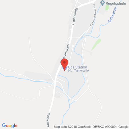 Standort der Tankstelle: bft Tankstelle in 98547, Schwarza