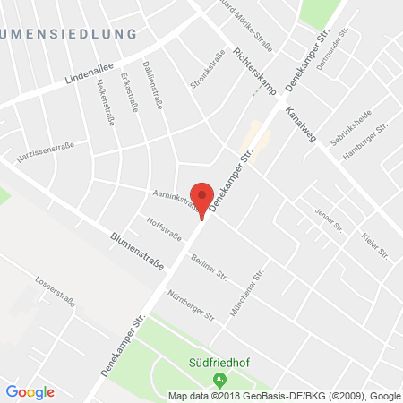 Position der Autogas-Tankstelle: JET Tankstelle in 48529, Nordhorn