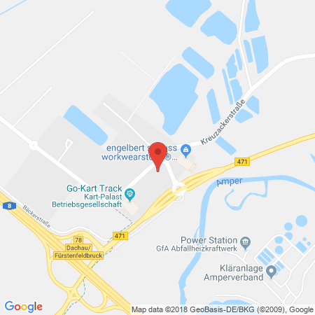 Position der Autogas-Tankstelle: OMV Tankstelle in 85232, Bergkirchen