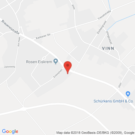 Position der Autogas-Tankstelle: Haarener Tankstelle in 52525, Waldfeucht-haaren