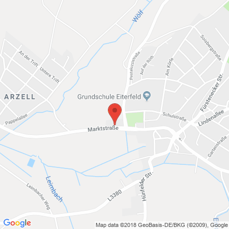 Standort der Tankstelle: ARAL Tankstelle in 36132, Eiterfeld