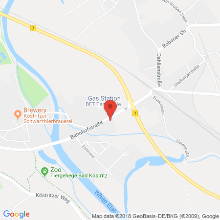 Standort der Tankstelle: Bft-tankstelle Ftb, Bad Köstritz in 07586, Bad Köstritz