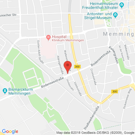 Standort der Tankstelle: Pinoil Tankstelle in 87700, Memmingen