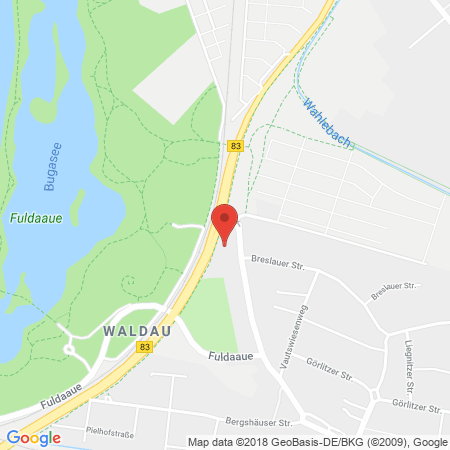 Standort der Tankstelle: ARAL Tankstelle in 34123, Kassel