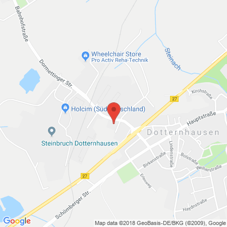 Standort der Tankstelle: ARAL Tankstelle in 72359, Dotternhausen