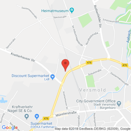 Standort der Tankstelle: Shell Tankstelle in 33775, Versmold