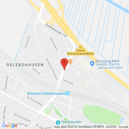 Position der Autogas-Tankstelle: Shell Tankstelle in 28239, Bremen