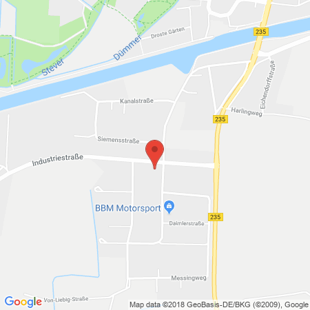 Standort der Tankstelle: Raiffeisen Tankstelle in 48308, Senden