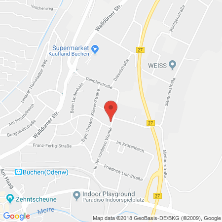 Standort der Autogas Tankstelle: Tankcenter HERM in 74722, Buchen