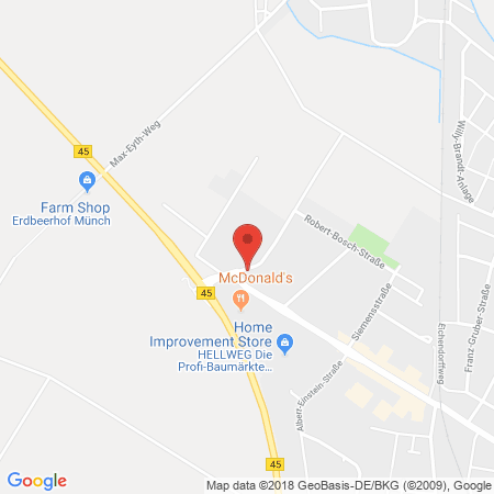 Position der Autogas-Tankstelle: Autohaus Schewe in 64823, Groß Umstadt