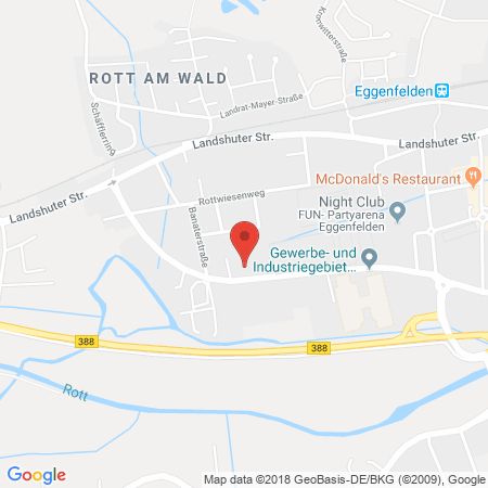 Standort der Tankstelle: AVIA Xpress Tankstelle in 84307, Eggenfelden