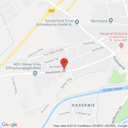 Standort der Autogas Tankstelle: Reifen Labetzke in 49624, Löningen