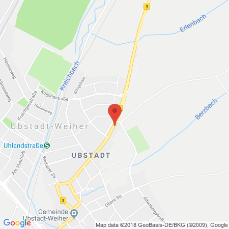 Standort der Tankstelle: Agip Tankstelle in 76698, Ubstadt-Weiher