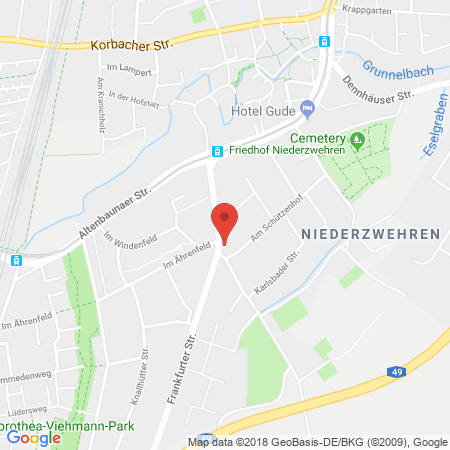 Position der Autogas-Tankstelle: JET Tankstelle in 34134, Kassel