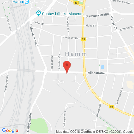 Standort der Tankstelle: ARAL Tankstelle in 59065, Hamm