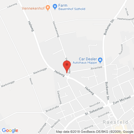 Standort der Tankstelle: Agri V Raiffeisen Eg, Geschäftsstelle Raesfeld in 46348, Raesfeld
