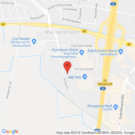Standort der Tankstelle: Supermarkt-Tankstelle Tankstelle in 64331, WEITERSTADT