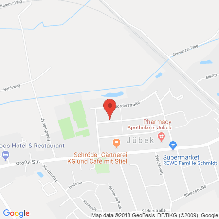 Standort der Tankstelle: team Tankstelle in 24855, Jübek