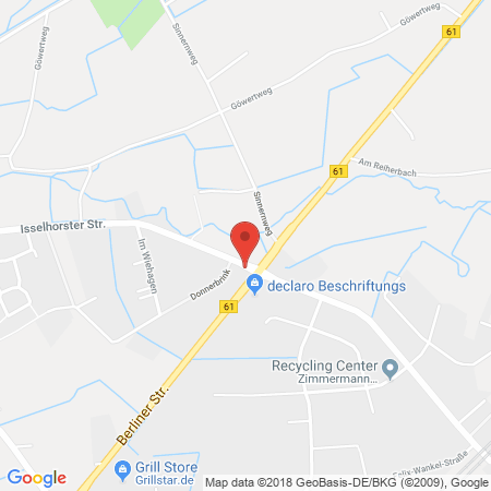 Position der Autogas-Tankstelle: Shell Tankstelle in 33334, Gütersloh