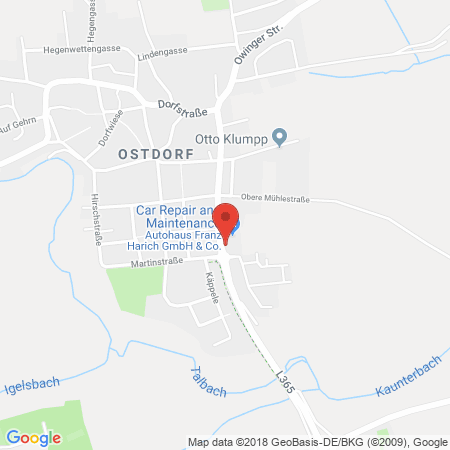 Standort der Tankstelle: AVIA Tankstelle in 72336, Balingen