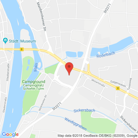 Standort der Tankstelle: E Center Tankstelle in 97318, Kitzingen