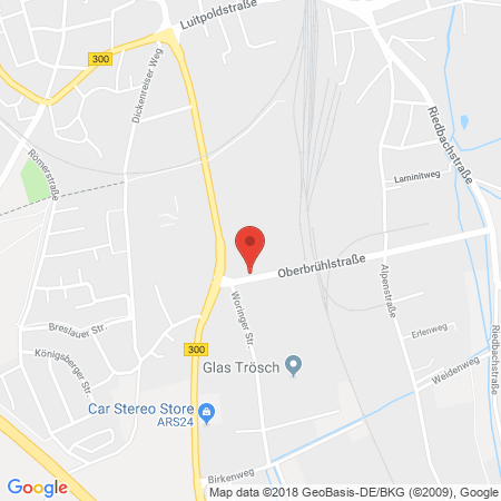 Position der Autogas-Tankstelle: Schindele Handels Gmbh Und Co. Kg in 87700, Memmingen
