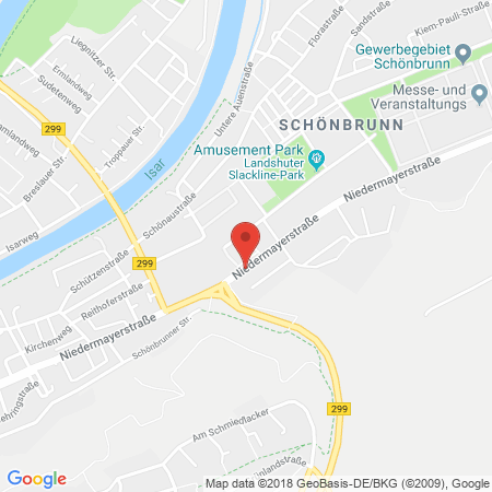 Standort der Tankstelle: ARAL Tankstelle in 84036, Landshut