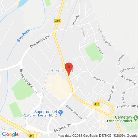 Standort der Tankstelle: bft Tankstelle in 56170, Bendorf