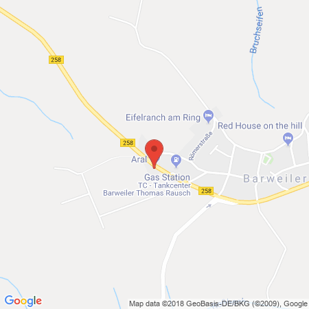 Position der Autogas-Tankstelle: Tankcenter Barweiler in 53534, Barweiler