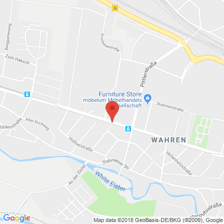 Position der Autogas-Tankstelle: Star Tankstelle in 04159, Leipzig