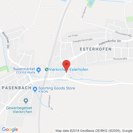 Position der Autogas-Tankstelle: Si-automobil-service-center Gmbh in 85256, Vierkirchen