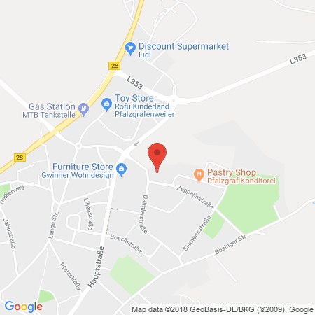 Position der Autogas-Tankstelle: Auto-kohler Kg Freie Tankstelle in 72285, Pfalzgrafenweiler